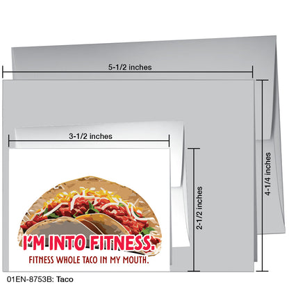 Taco, Greeting Card (8753B)
