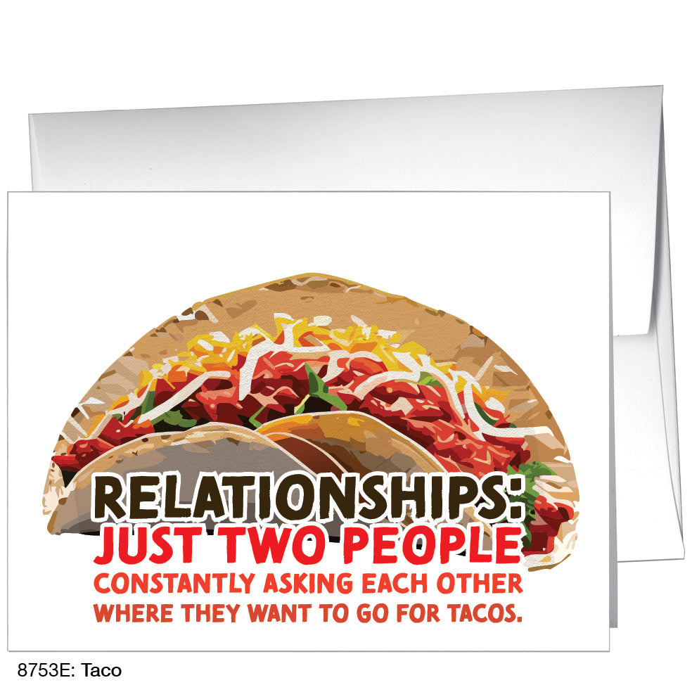 Taco, Greeting Card (8753E)