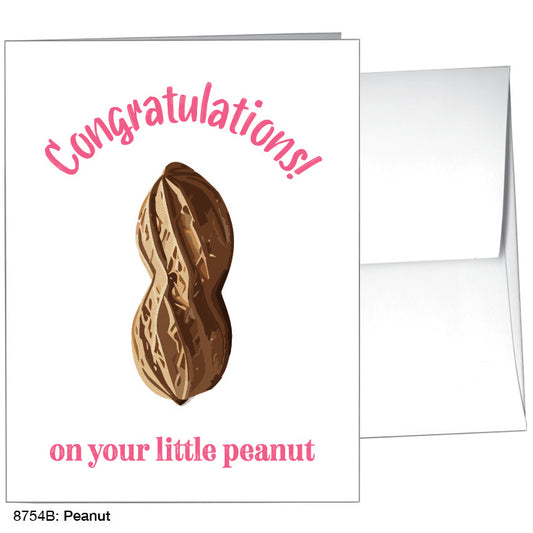 Peanut, Greeting Card (8754B), A2 Card Front, www.printedcanvas.com