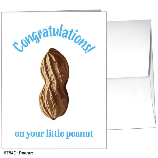 Peanut, Greeting Card (8754D), A2 Card Front, www.printedcanvas.com
