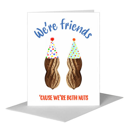 Peanut, Greeting Card (#8754E) A2 Card Front, www.printedcanvas.com