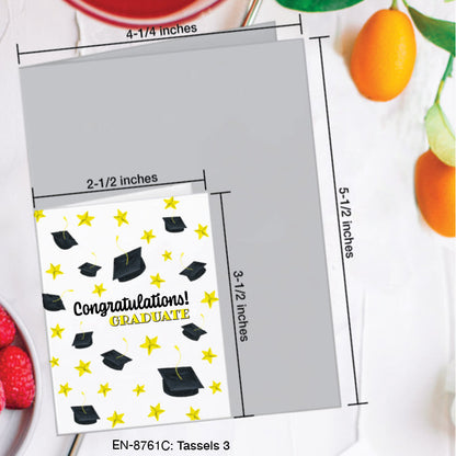 Tassels 3, Greeting Card (#8761C)