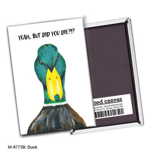 Duck, Magnet (M-8773B), front, printedcanvas.com