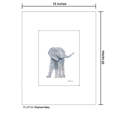 Elephant Baby, Print (#8774A)