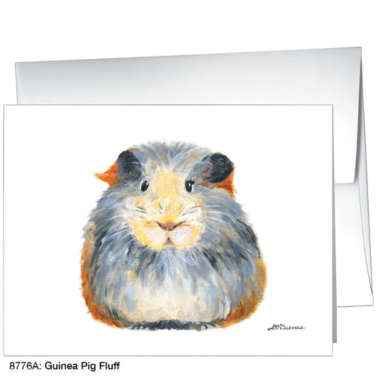 Guinea Pig Fluff, Greeting Card (8776A), A2 Card Front, www.printedcanvas.com