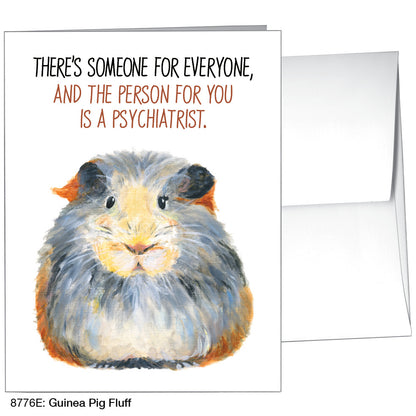Guinea Pig Fluff, Greeting Card (#8776E), A2 Card, www.printedcanvas.com