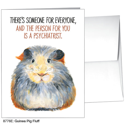 Guinea Pig Fluff, Greeting Card (#8776E), A2 Card, www.printedcanvas.com