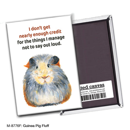 Guinea Pig Fluff, Magnet (M-8776F)