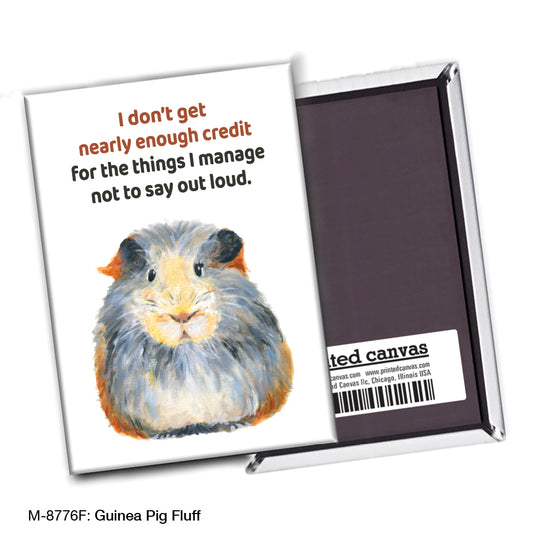 Guinea Pig Fluff, Magnet (M-8776F)