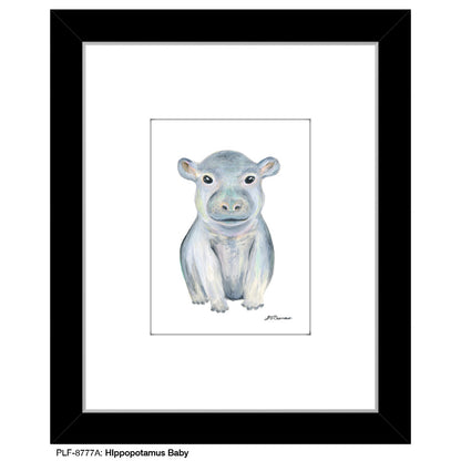 Hippopotamus Baby, Print (#8777A)