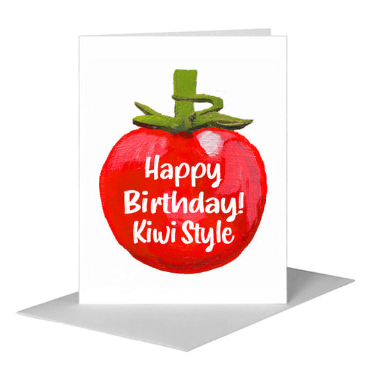 Tomato Sauce, Greeting Card (#8783E) A2 Card Front, www.printedcanvas.com