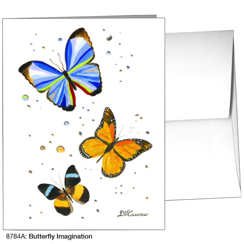Butterfly Imagination, Greeting Card (8784A)
