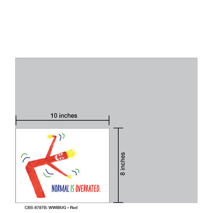 WWIBUG - Red, Card Board (8787B)