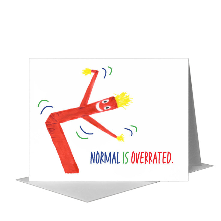WWIBUG - Red, Greeting Card (#8787B), A2 Card Front, www.printedcanvas.com