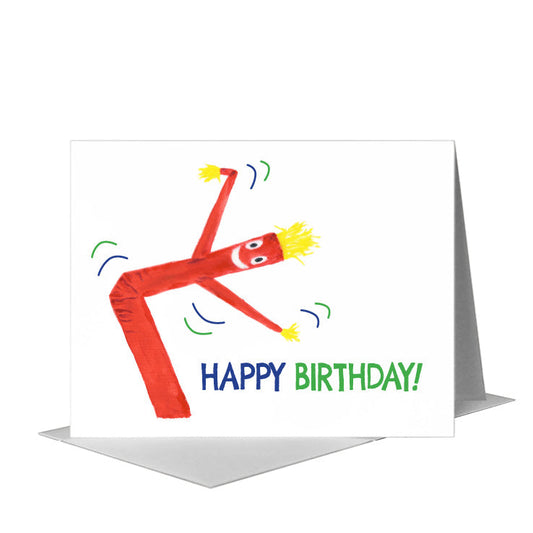 WWIBUG - Red, Greeting Card (#8787C) A2 Card Front, www.printedcanvas.com