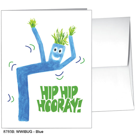WWIBUG - Blue, Greeting Card (8793B)
