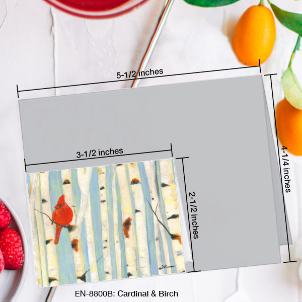 Cardinal & Birch, Greeting Card (8800B), Enclosure Card, www.printedcanvas.com
