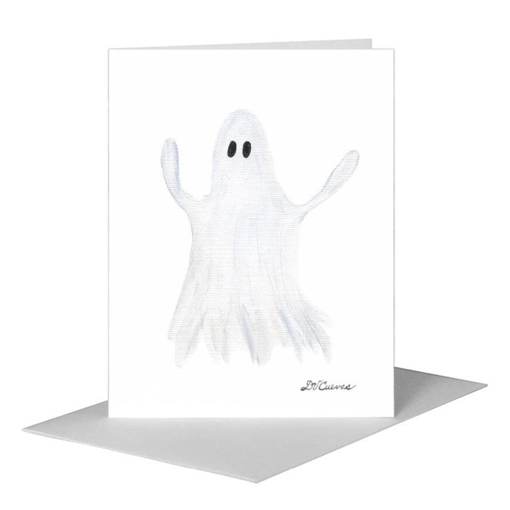 Ghostie, Greeting Card (#8801A), A2 Card Front, www.printedcanvas.com