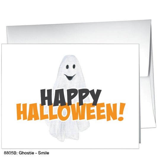 Ghostie Smile, Greeting Card (#8805B)
