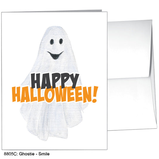 Ghostie Smile, Greeting Card (#8805C)