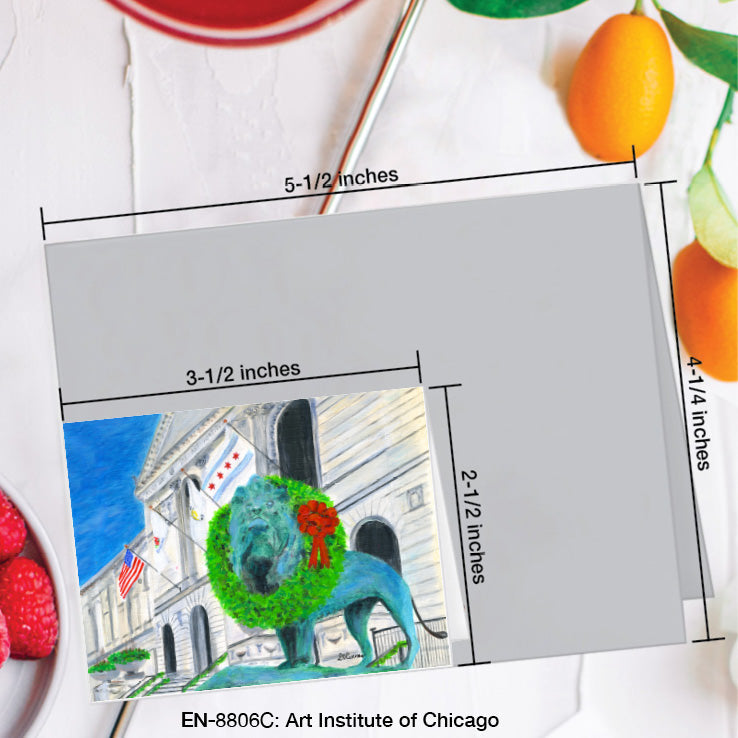 Art Institute of Chicago, Greeting Card (8806C), Enclosure Card, www.printedcanvas.com