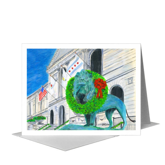 Art Institute of Chicago, Greeting Card (#8806C) A2 Card Front, www.printedcanvas.com