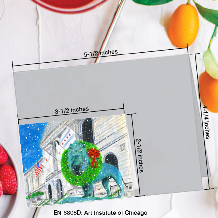 Art Institute of Chicago, Greeting Card (8806D), Enclosure Card, www.printedcanvas.com