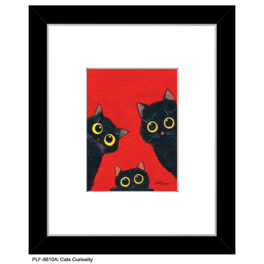 Cats Curiosity, Print (#8810A)