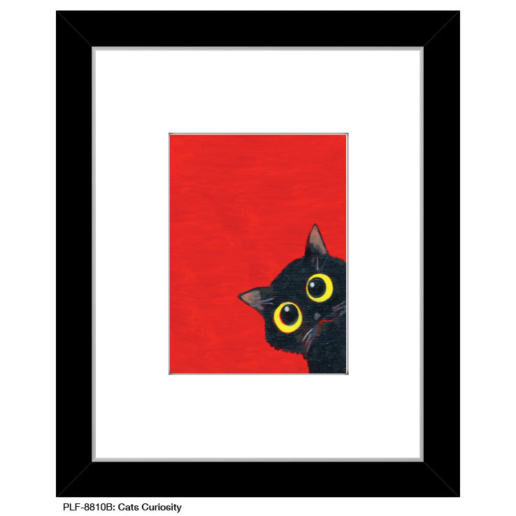 Cat Curiosity, Print (#8810B) - Printed Canvas