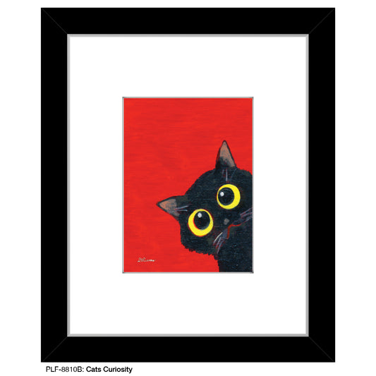 Cats Curiosity, Print (#8810B)