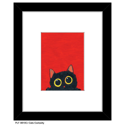 Cat Curiosity, Print (#8810C) - Printed Canvas
