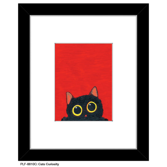 Cat Curiosity, Print (#8810C) - Printed Canvas