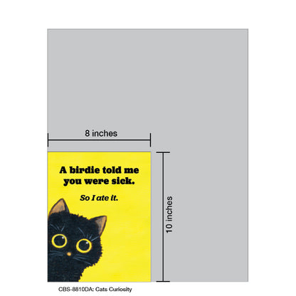 Cats Curiosity, Card Board (8810DA)