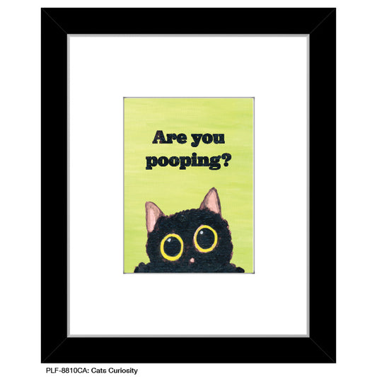 Cats Curiosity, Print (#8810CA) - Printed Canvas