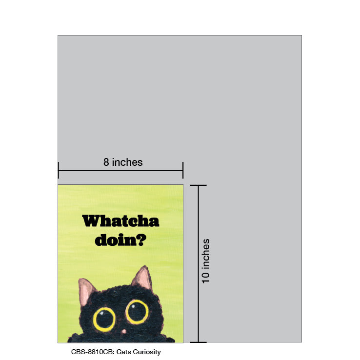 Cats Curiosity, Card Board (8810CB)