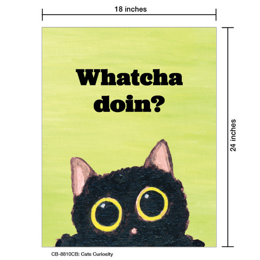 Cats Curiosity, Card Board (8810CB)