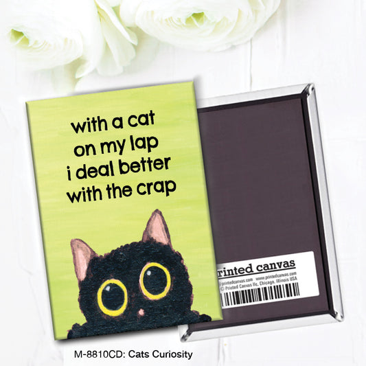 Cats Curiosity, Magnet (M-8810CD)