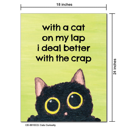 Cats Curiosity, Card Board (8810CD)