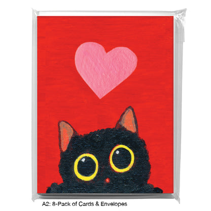 Cats Curiosity, Greeting Card (#8810CK)