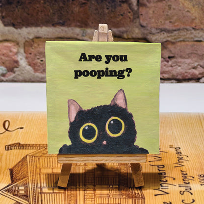 Cats Curiosity, Mini Artwork (MA-8810CP)