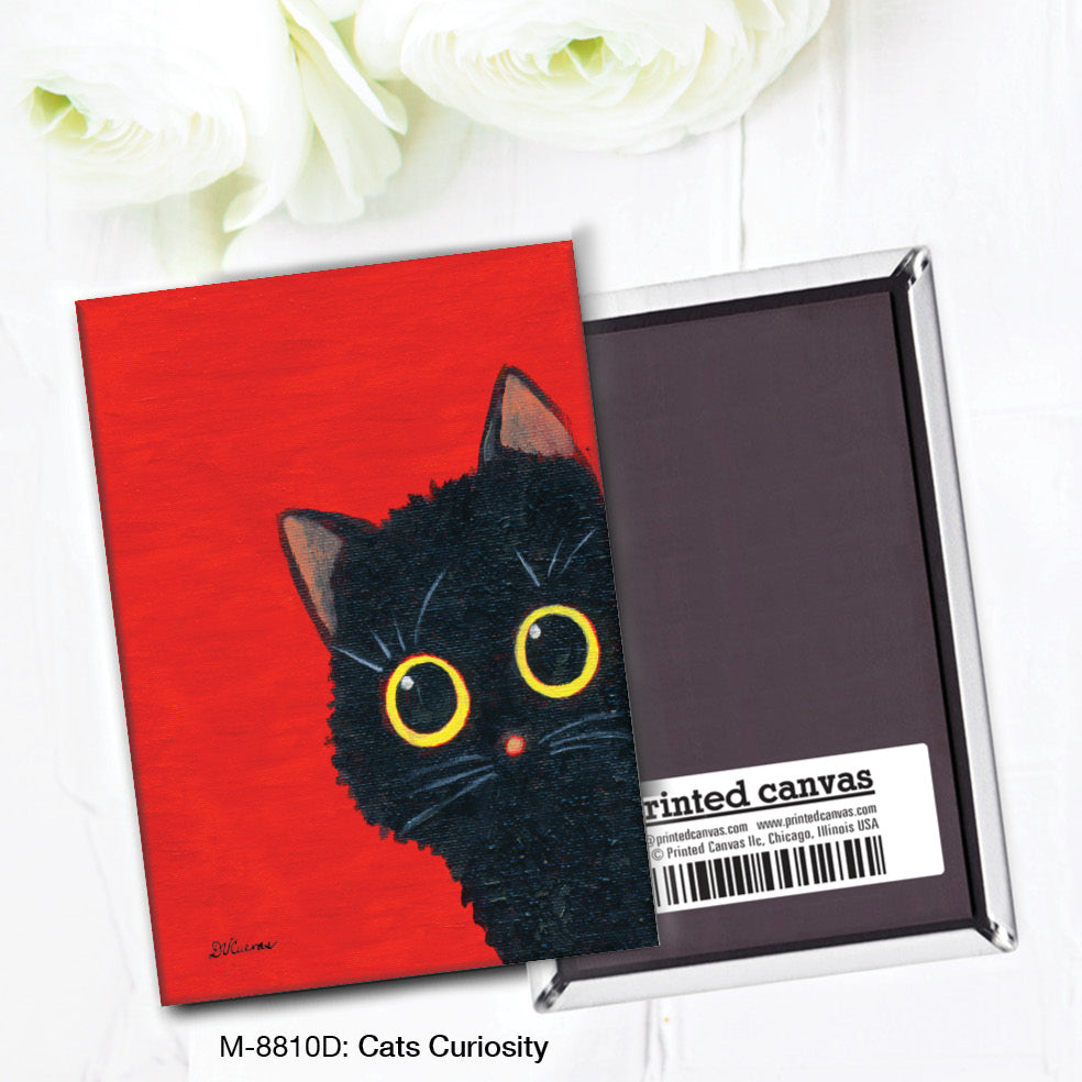 Cats Curiosity, Magnet (M-8810D)