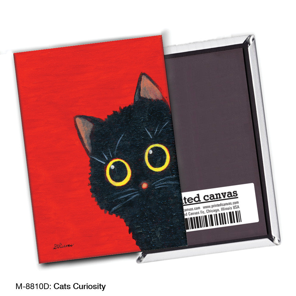 Cats Curiosity, Magnet (M-8810D)