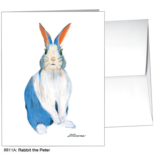 Rabbit the Peter, Greeting Card (8811A) - Printed Canvas