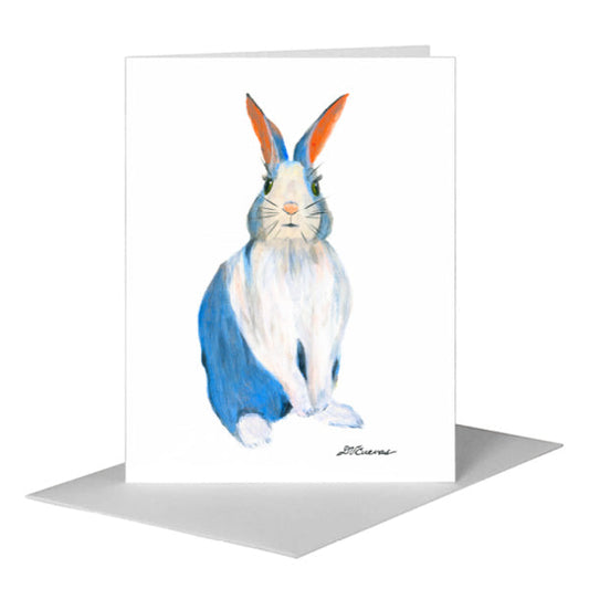 Rabbit the Peter, Greeting Card (#8811A) A2 Card Front, www.printedcanvas.com