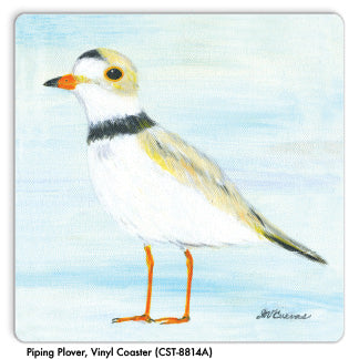 Piping Plover, Vinyl Coaster (CST-8814A)