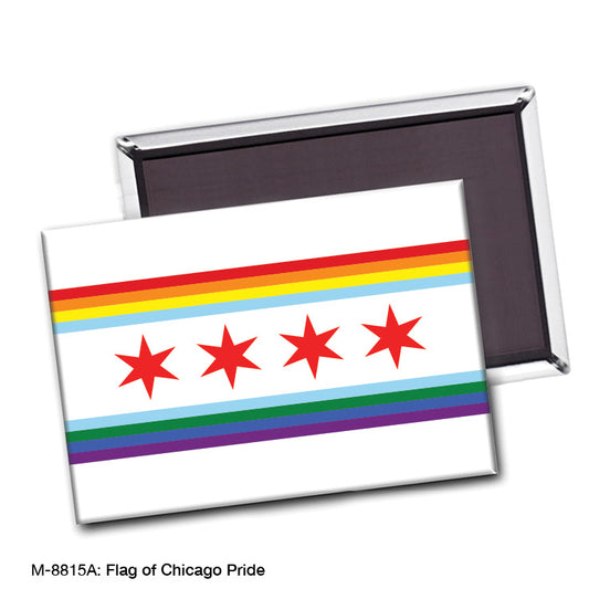 Flag of Chicago Pride, Magnet (M-8815A)