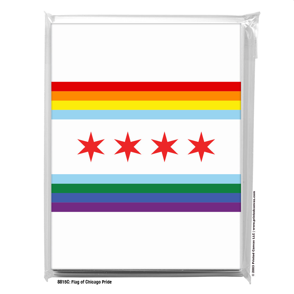 Flag of Chicago Pride, Greeting Card (#8815C)