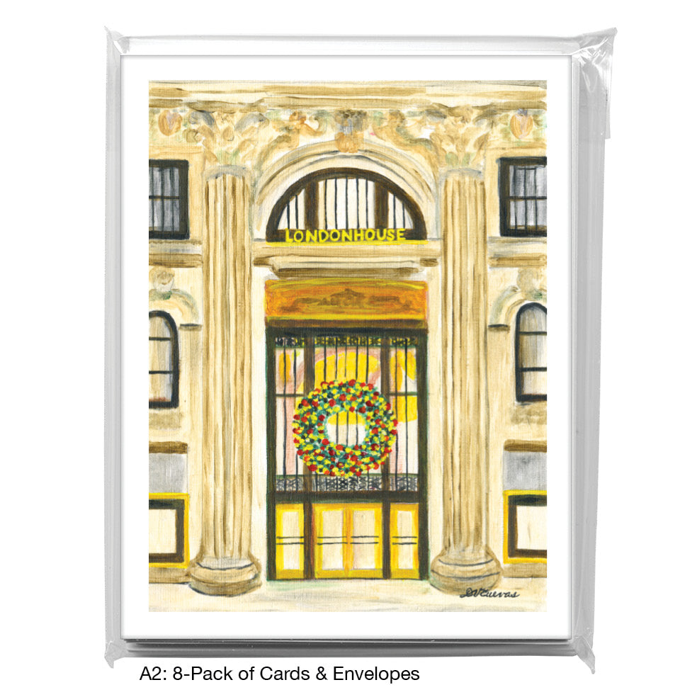 LondonHouse, Chicago, Greeting Card (#8816A)
