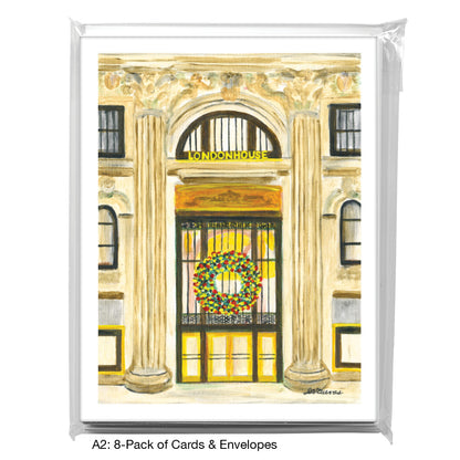 LondonHouse, Chicago, Greeting Card (#8816A)