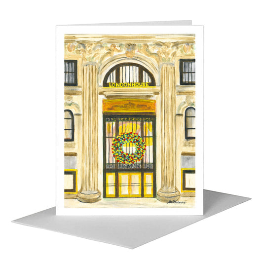 LondonHouse, Chicago, Greeting Card (#8816A) A2 Card Front, www.printedcanvas.com